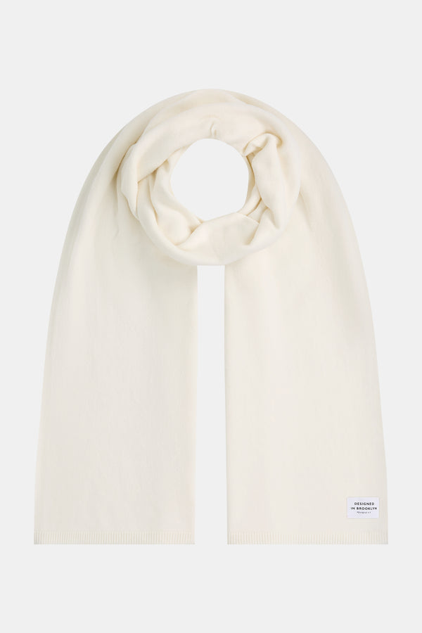 penn & ink SCARF (W25B358) ECRU