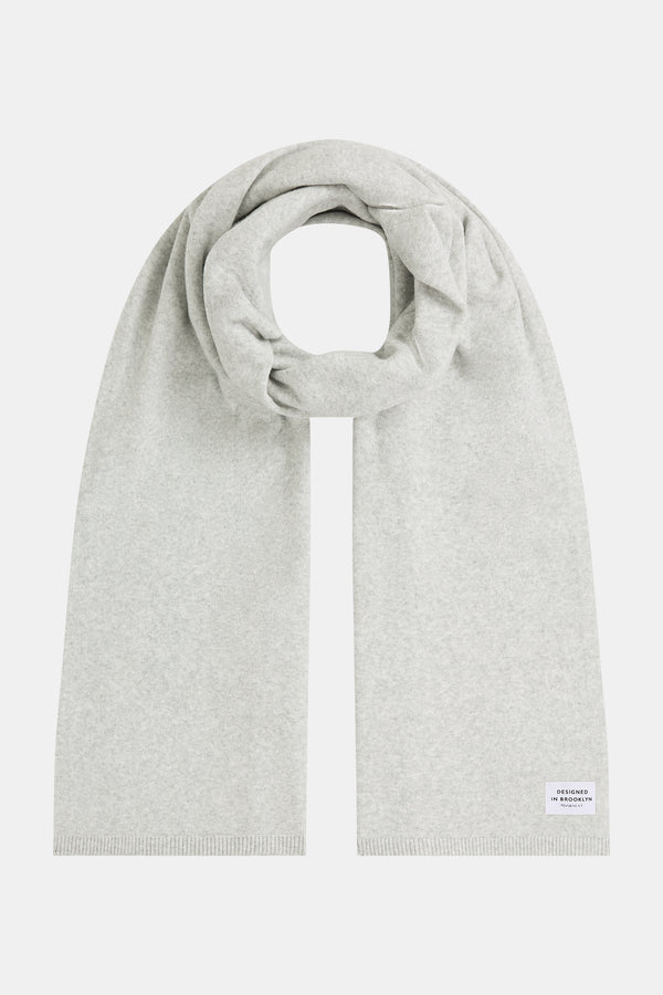penn & ink SCARF (W25B358) GREY MELANGE