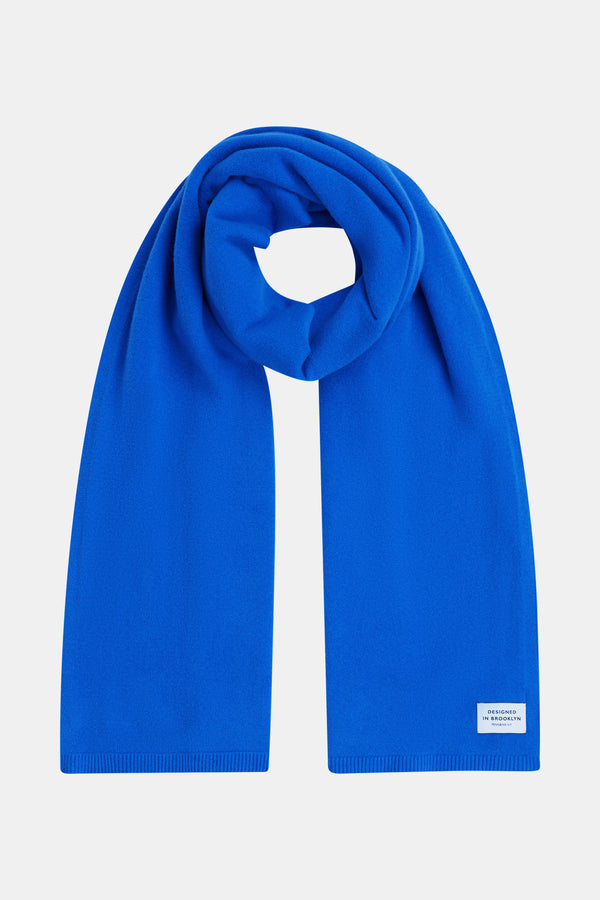 penn & ink SCARF (W25B358) ROYAL BLUE
