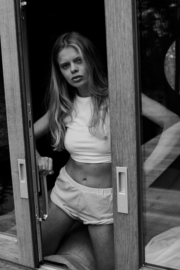 penn & ink SHORTS (T010) OATMEAL