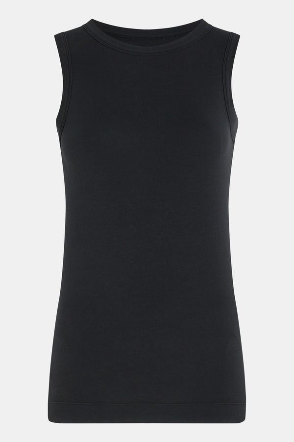 penn & ink SINGLET (T008) BLACK