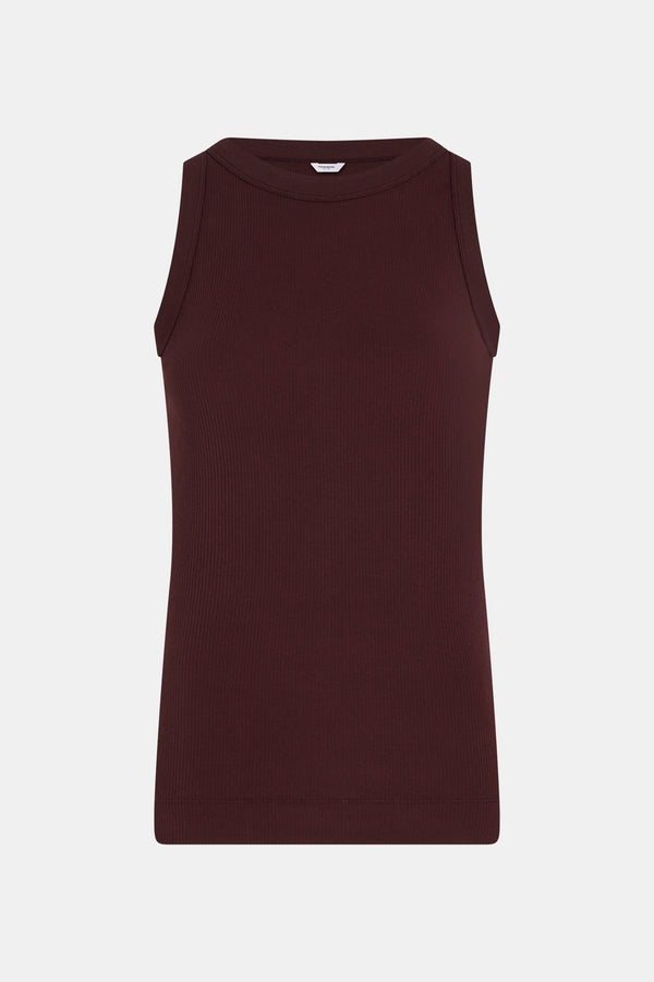 penn & ink SINGLET UNI (W25F1718-A) AUBERGINE