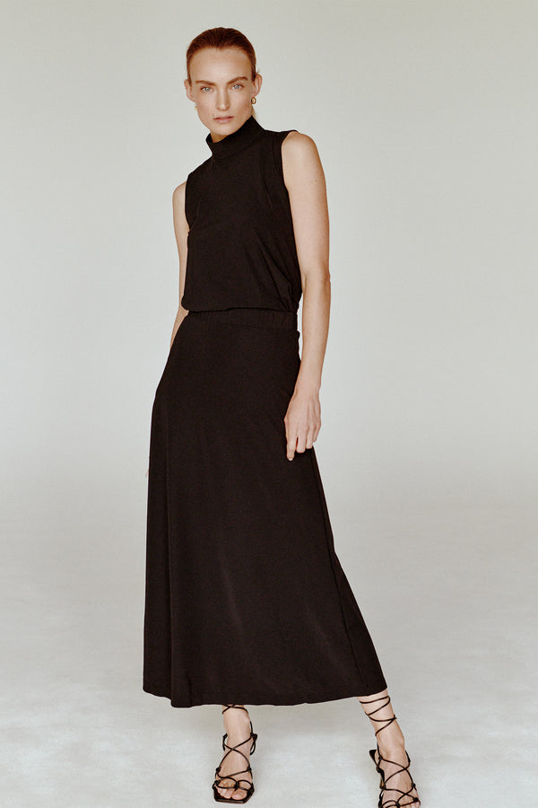 penn & ink SKIRT (ANNA) BLACK