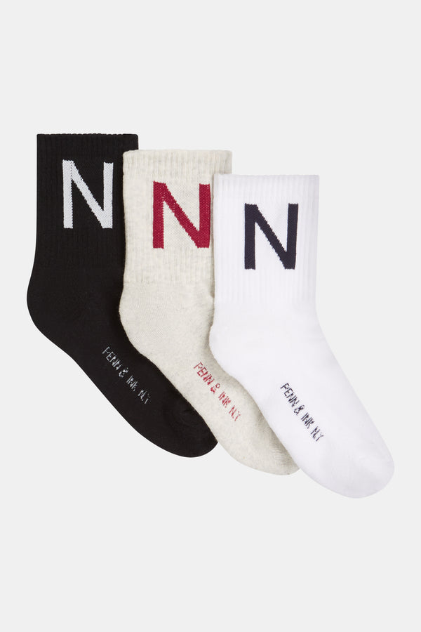penn & ink SOCKS 3-PACK (W25F1748) MULTICOLOR