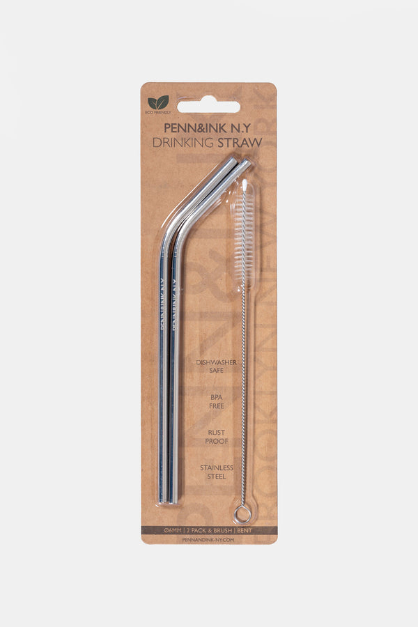 penn & ink STAINLESS STEEL STRAWS (21CM)