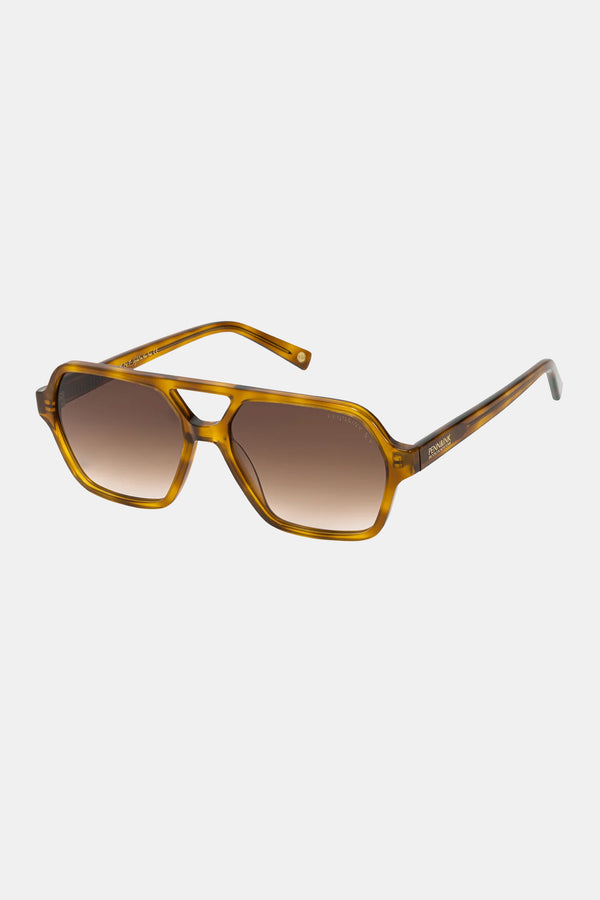 penn & ink SUNGLASSES P&I 8056 | CARAMEL - BROWN