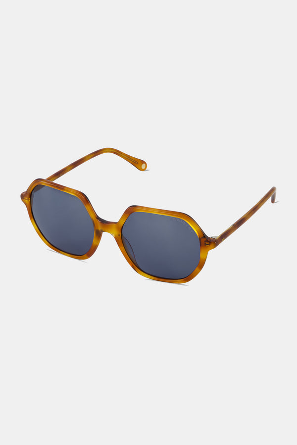 penn & ink SUNGLASSES P&I 8067 | CARAMEL - BLUE