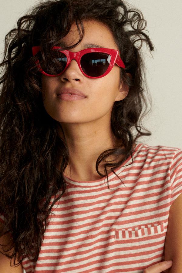 Penn & Ink SUNGLASSES P&I 8073 | BRIGHT RED