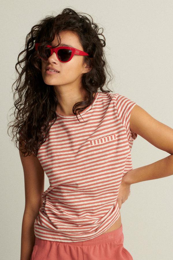 Penn & Ink SUNGLASSES P&I 8073 | BRIGHT RED
