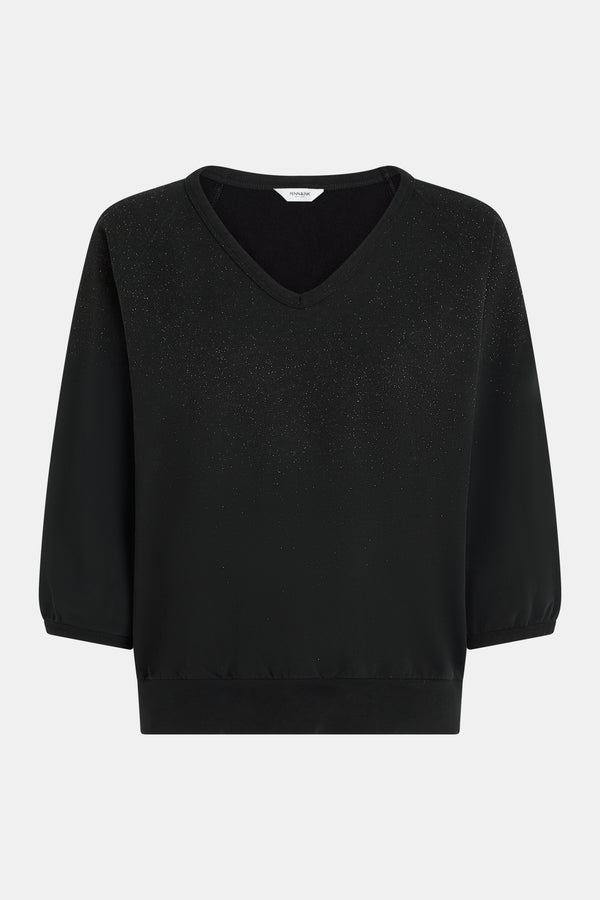 Penn & Ink SWEATER GLITTER (W25F1754LTD) BLACK