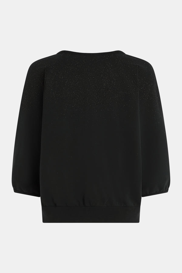 Penn & Ink SWEATER GLITTER (W25F1754LTD) BLACK