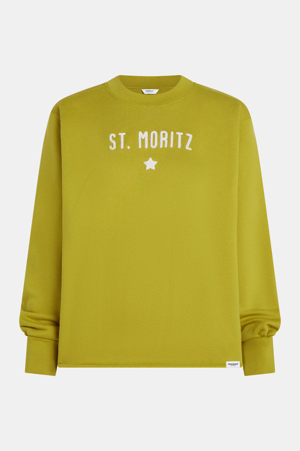 Penn & Ink SWEATER PRINT (W25F1700) CURRY - ECRU