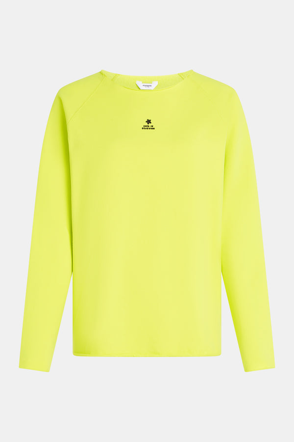 Penn & Ink SWEATER PRINT (W25F1704) ELECTRIC - BLACK