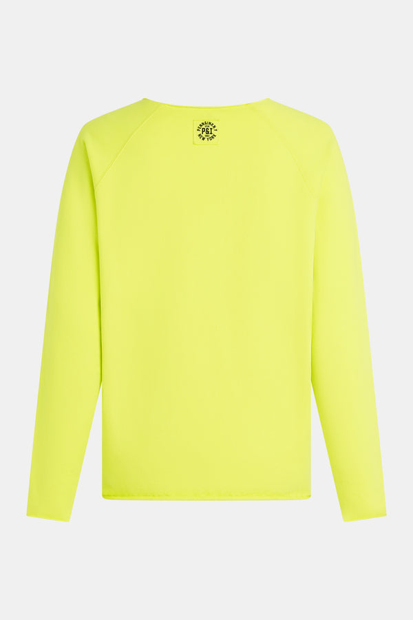 Penn & Ink SWEATER PRINT (W25F1704) ELECTRIC - BLACK