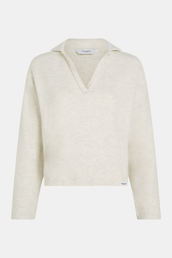 Penn & Ink SWEATER (W25T1221LTD) MILK