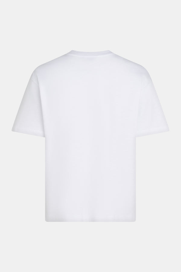 Penn & Ink T-SHIRT PRINT (W25F1783LTD) WHITE - RED