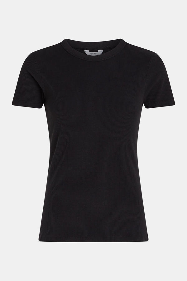 penn & ink T-SHIRT UNI (BOBBI) BLACK