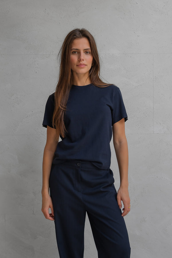 penn & ink T-SHIRT (W25F1731) NAVY