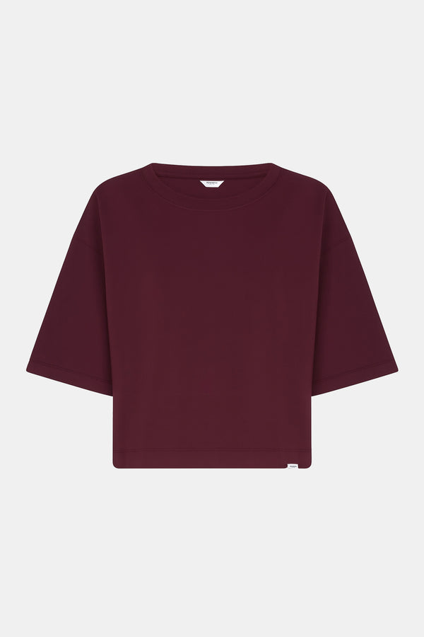 Penn & Ink T-SHIRT (W25F1740) AUBERGINE
