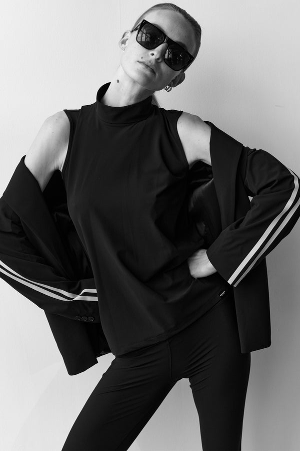 penn & ink TOP (HOLLY) BLACK