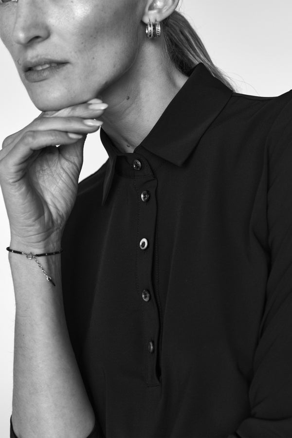 Penn & Ink TOP (LUX) BLACK