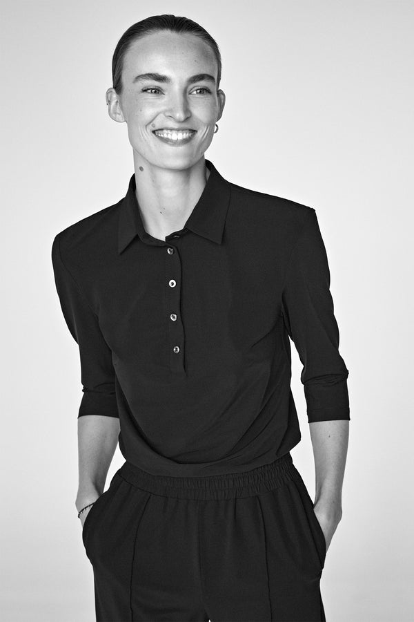 penn & ink TOP (LUX) BLACK