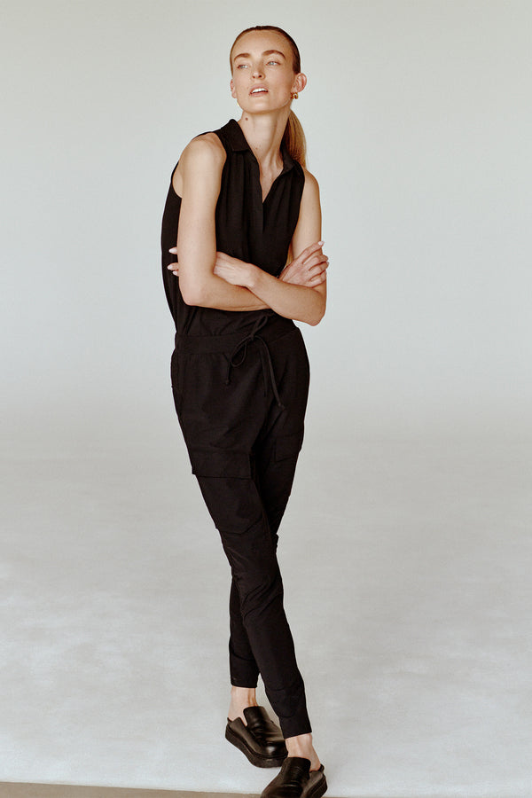 Penn & Ink TROUSERS (CARGO) BLACK