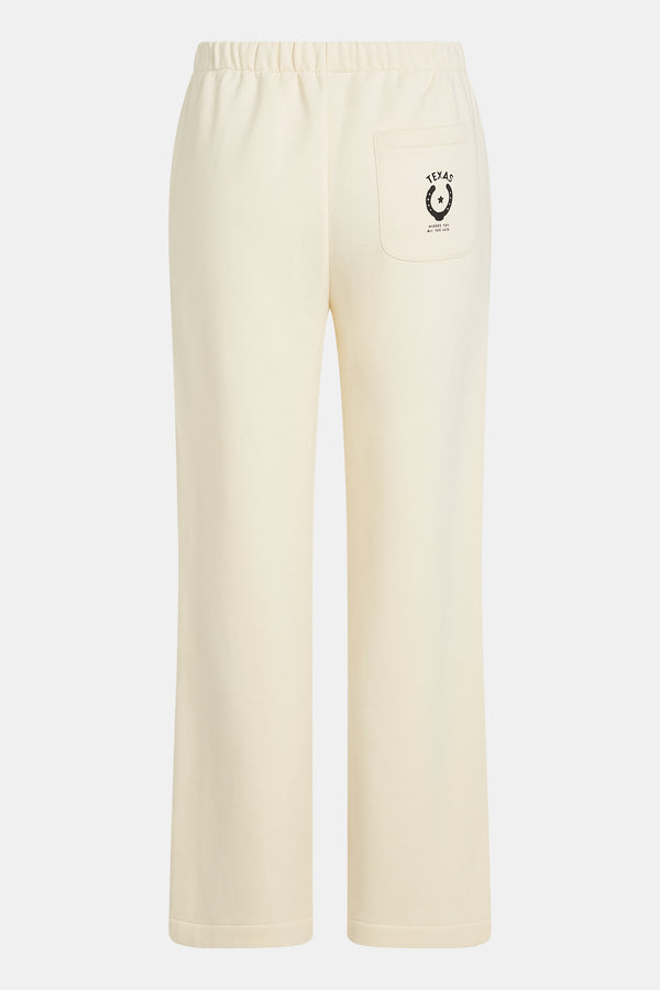 Penn & Ink TROUSERS PRINT (W25T1185) ECRU - BLACK