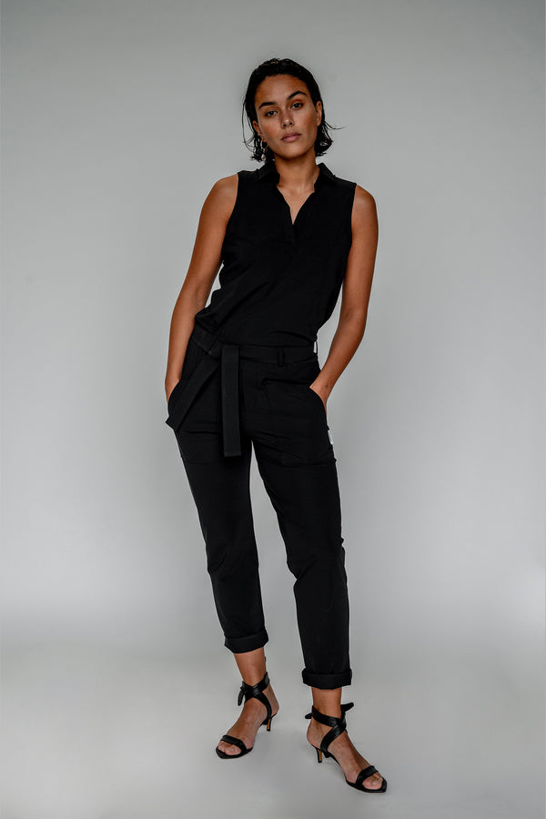 Penn & Ink TROUSERS (RALEIGH) BLACK