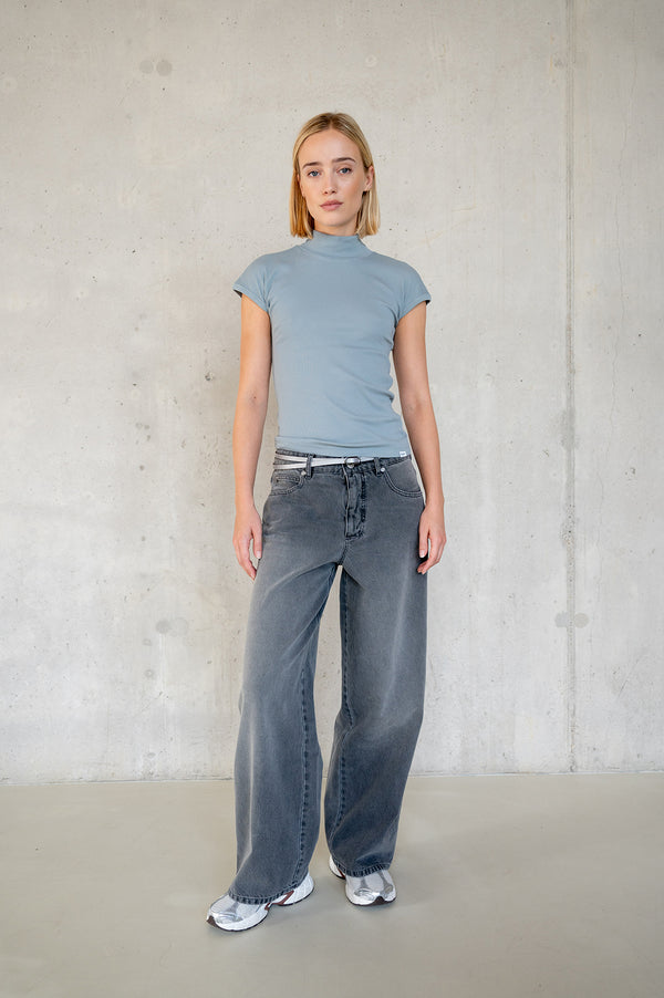 Penn & Ink TROUSERS UNI (W25Z816LTD-A) GREY JEANS