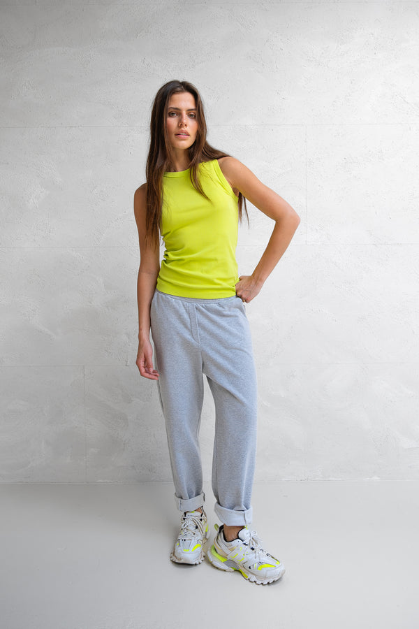 Penn & Ink TROUSERS (W25F1717) GREY MELANGE