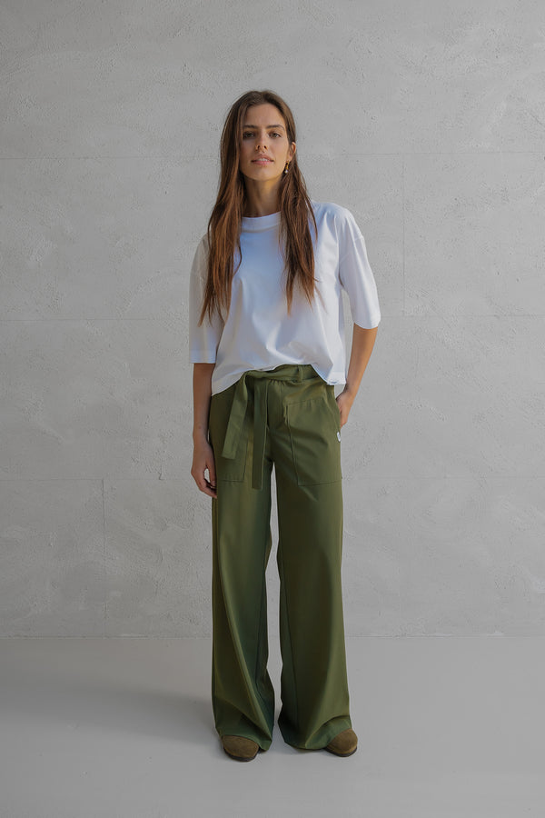 penn & ink TROUSERS (W25N1638) KHAKI