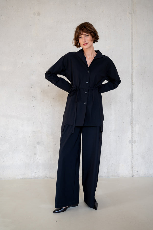 penn & ink TROUSERS (W25N1661LTD) BLACK