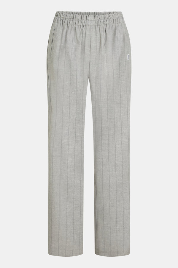 Penn & Ink TROUSERS (W25N1671LTD) LIGHT GREY STRIPE