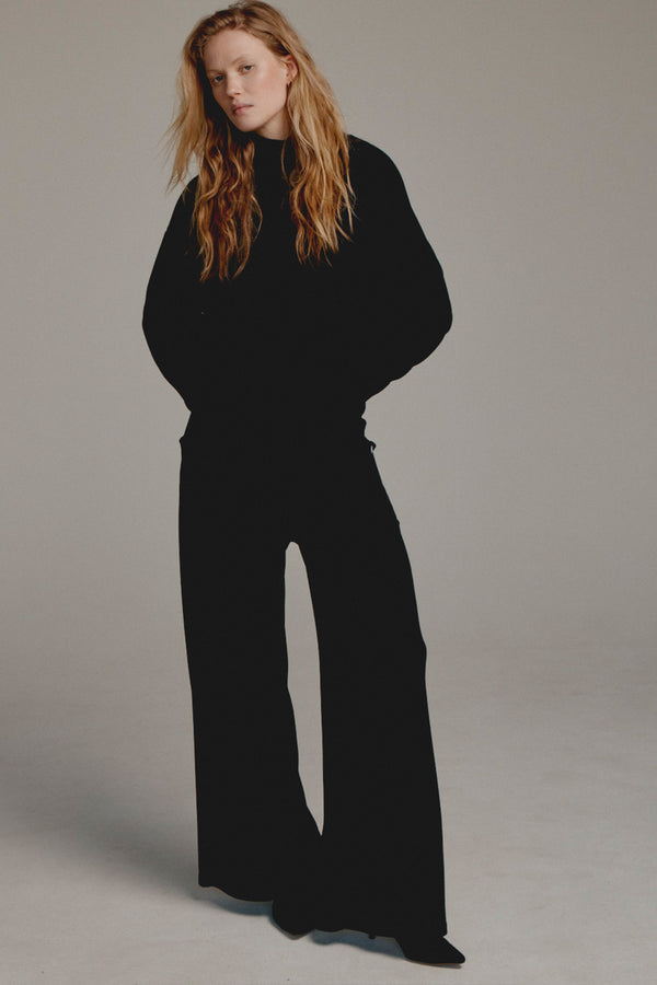 Penn & Ink TROUSERS (W25T1197) BLACK