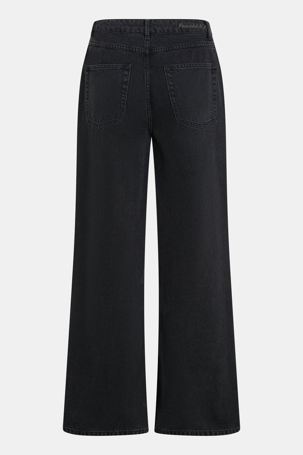 Penn & Ink TROUSERS (W25Z780) BLACK JEANS