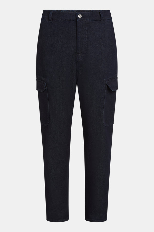Penn & Ink TROUSERS (W25Z783) DARK BLUE JEANS
