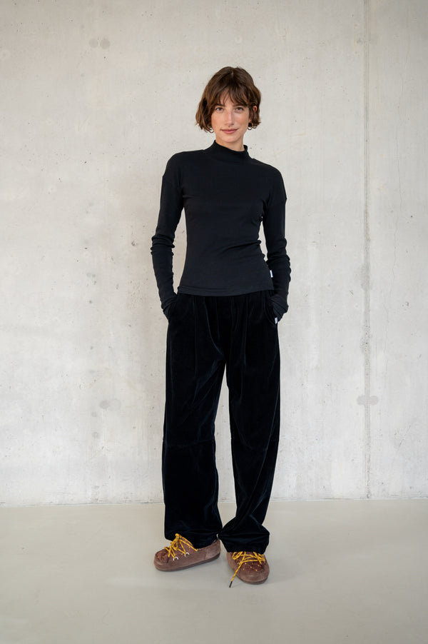 penn & ink TROUSERS (W25Z813LTD) BLACK