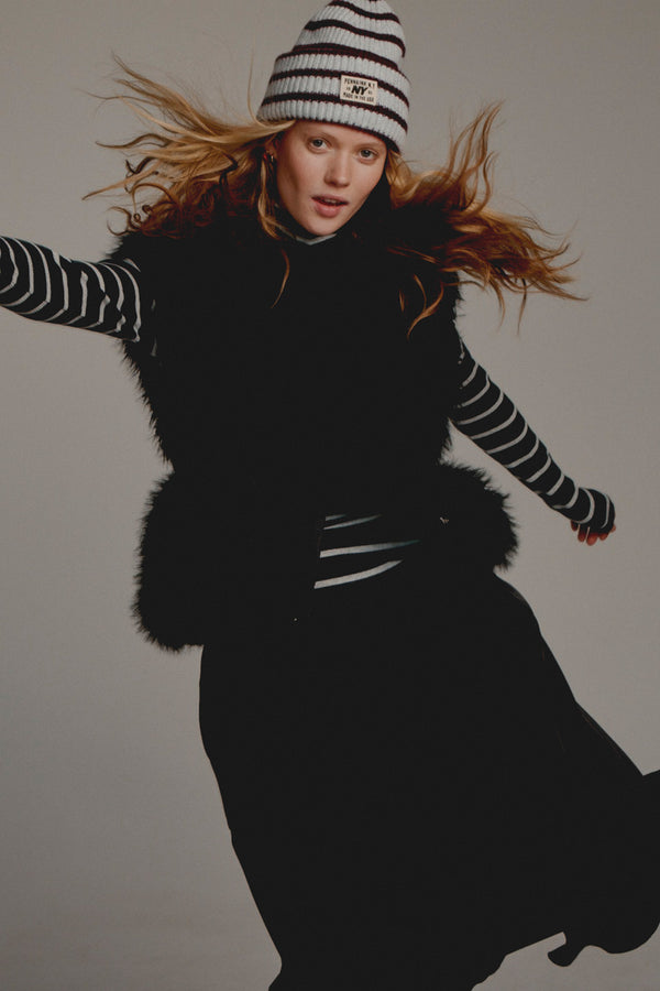 Penn & Ink WAISTCOAT (W25C280) BLACK