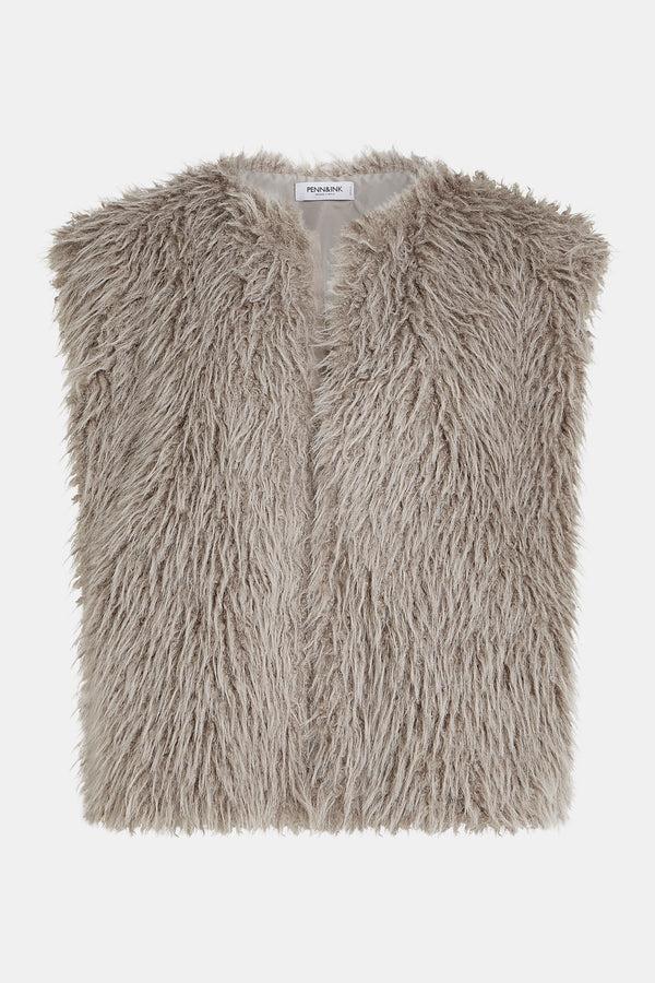 Penn & Ink WAISTCOAT (W25C280) GREY