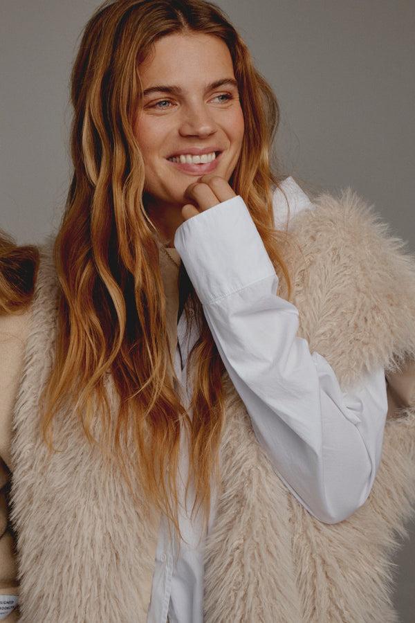 penn & ink WAISTCOAT (W25C280) NATUREL