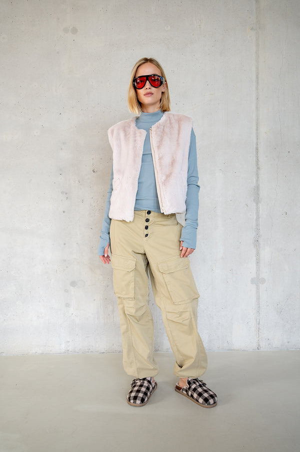 Penn & Ink WAISTCOAT (W25C323LTD) VANILLA