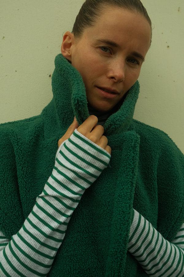 penn & ink WAISTCOAT (W25C326LTD) GREEN