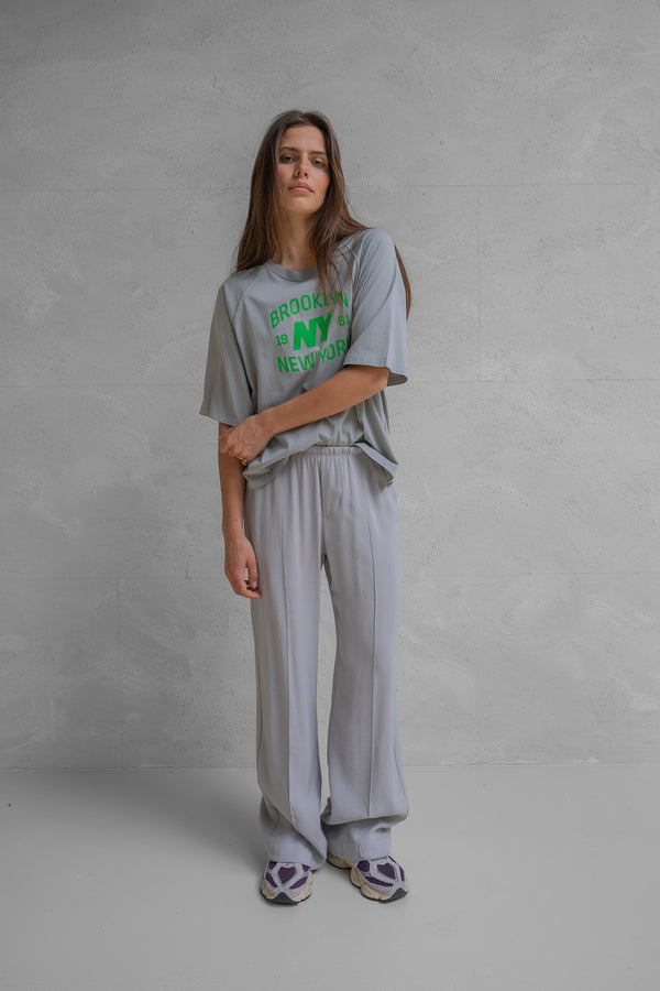 Penn & Ink T-SHIRT PRINT (W25F1746) MINERAL - VIBRANT GREEN