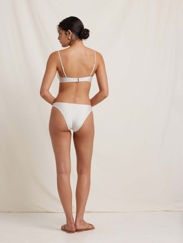 Peony Swimwear Everlasting Ruched Balconette Caper Spot