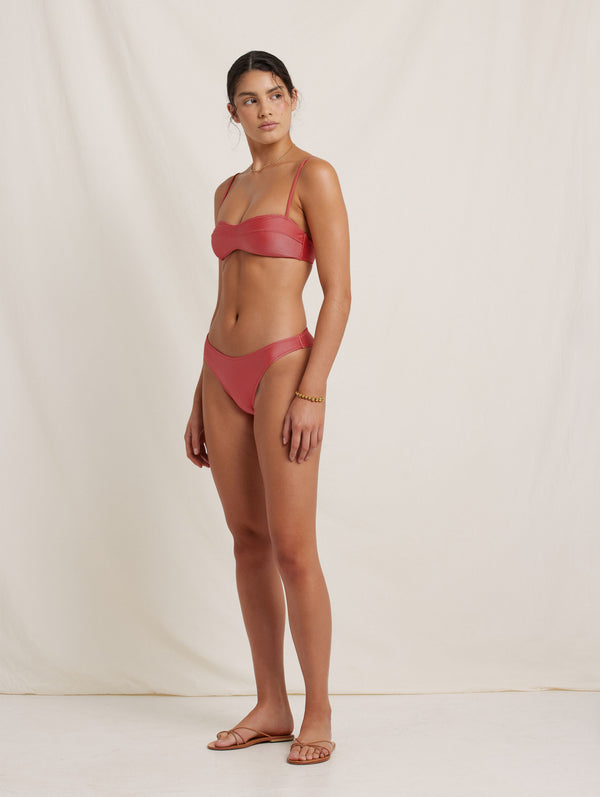 Peony Swimwear Boudoir Bralette Rose