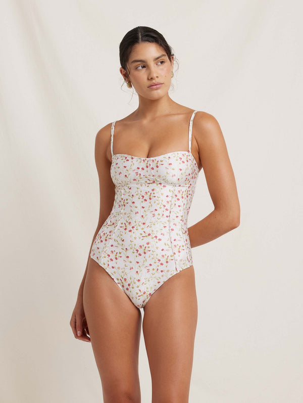 Peony Swimwear Boudoir One Piece Sweet Pea