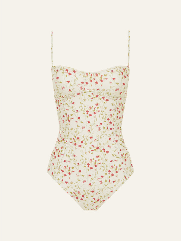 peony swimwear Boudoir One Piece Sweet Pea