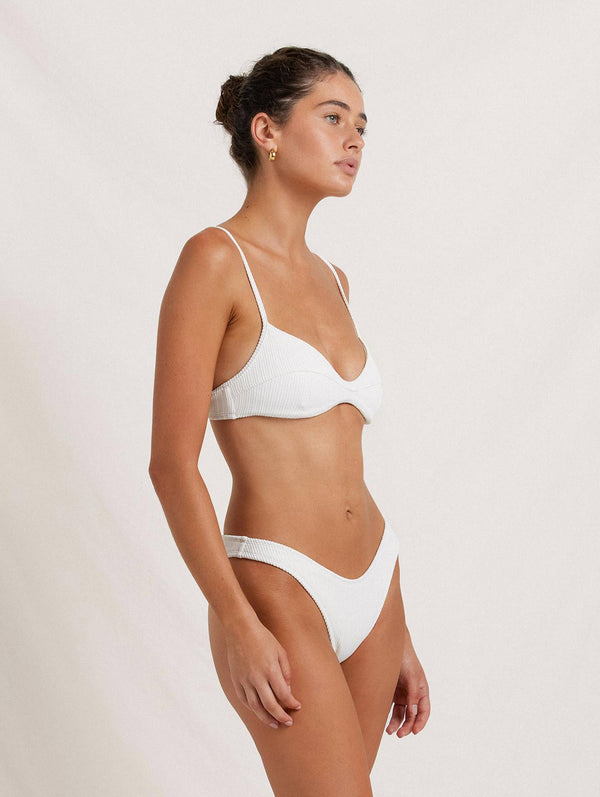 Peony Swimwear Curve Pant Vintage Cream