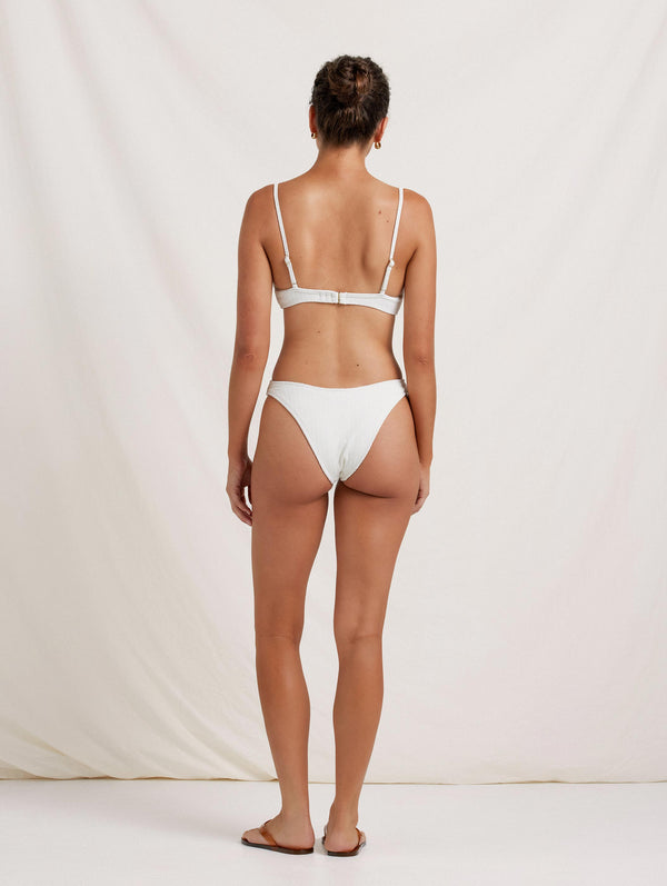 Peony Swimwear Curve Pant Vintage Cream